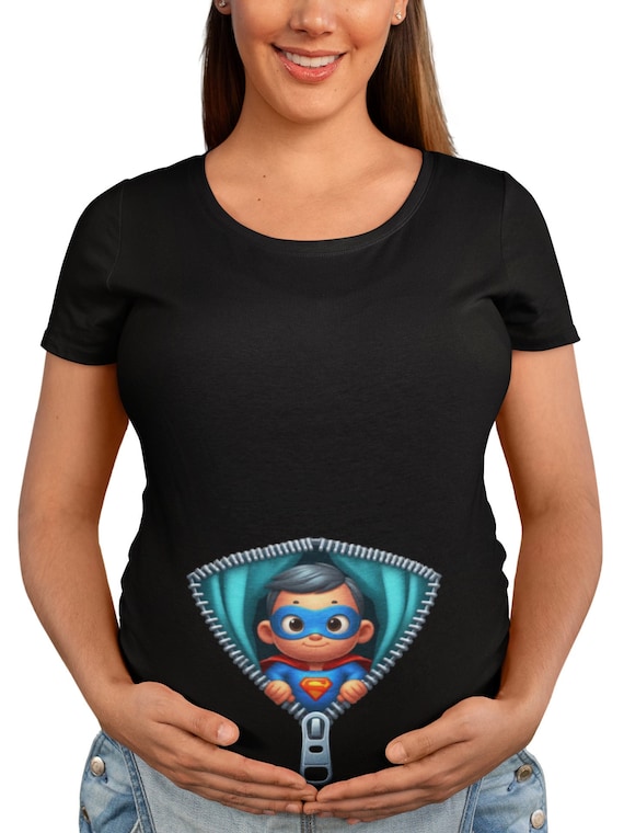 Womens Womens Superhero Loading Funny Woman Pregnancy Gift T-Shirt Womens Womens Superhero Loading Funny Woman Pregnancy Gift T-Shirt