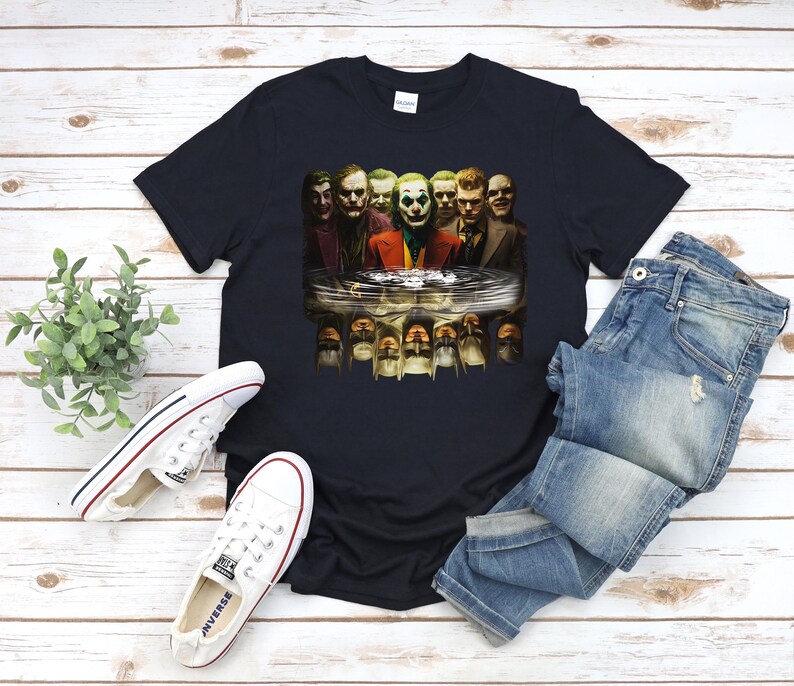 Retro Horror Shirt, Dark Comic Duo, 80s & 90s Comic-Inspired Halloween Horror Superhero Shirt, Comics Shirt, Super Villain Halloween Costume image 5