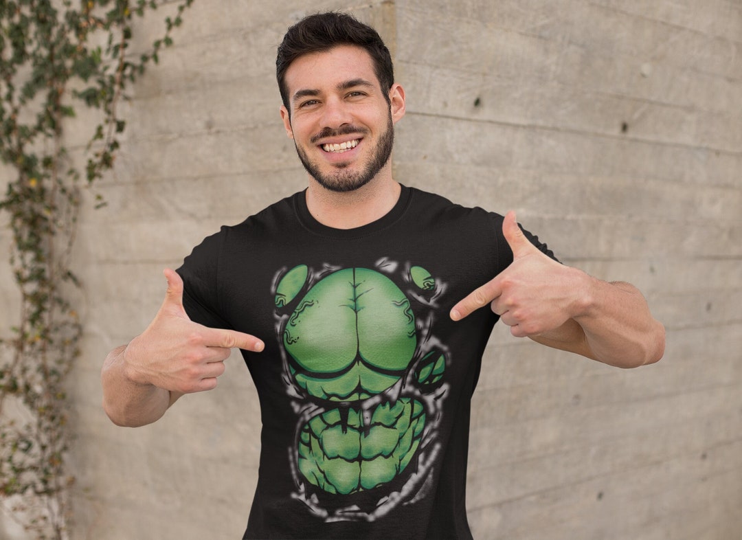 Hulk Abs Hulk Abs, Heroic Muscle Shirt, Workout Shirt, Weightlifting Superhero ...