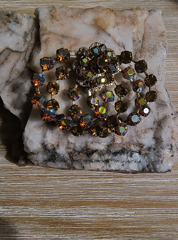 Vintage Northern Lights Stunning Brooch. Rare. - image 2