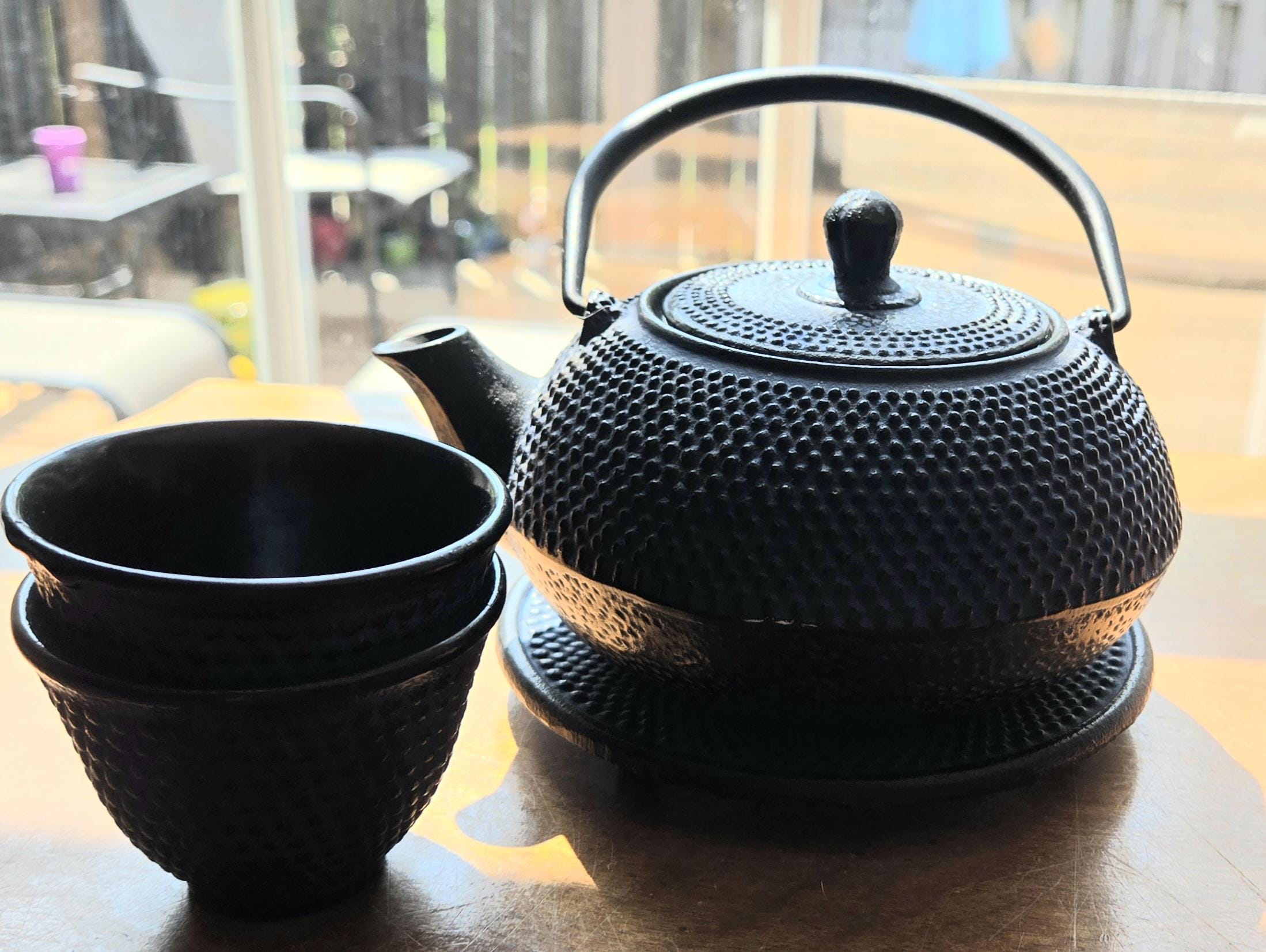 南部鉄器 鈴木盛久工房 茶托 麦 5枚セット 南部鉄器 茶托 鉄皿 茶托