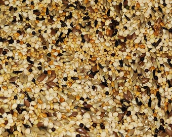 Hand Crafted Seed Mix for Tiny Beaks, 2.5 lb, Canary, Finch, Parakeet, Budgie, Parrotlet, Lovebird, Cockatiel, Conure, Small Beak
