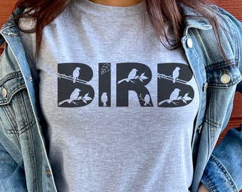 Birb, Bird lover, Avian, Parrot, Finch, Pet Bird, unisex tshirt