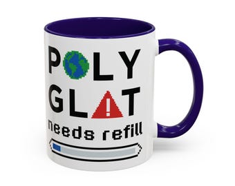 Poliglota w toku - kubek dla uczących się języków