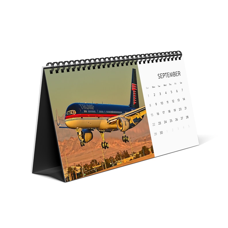 Boeing Aircraft Desktop Calendar 2024 Etsy