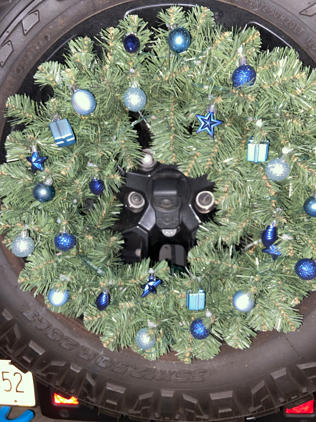 Jeep Spare Tire Custom Homemade Seasonal Wreath Etsy