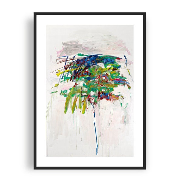 Joan Mitchell - Blueberry, Fine Art Giclee Print, Abstract Poster