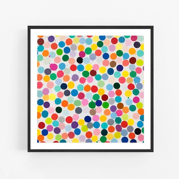 Damien Hirst - Claridges, from Colour Space (H5-4), Fine Art Giclee Print, Museum Quality, Contemporary Art Poster