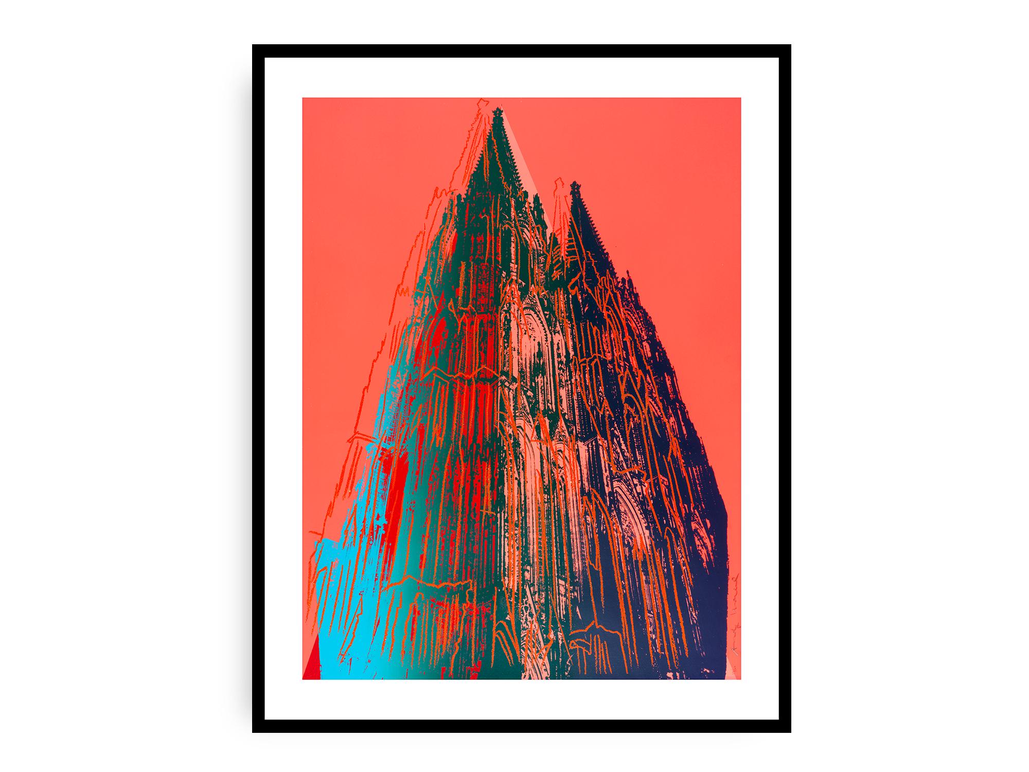 Andy Warhol - Kölner Dom | Kölner Dom, Fine Art Giclée Druck, Pop