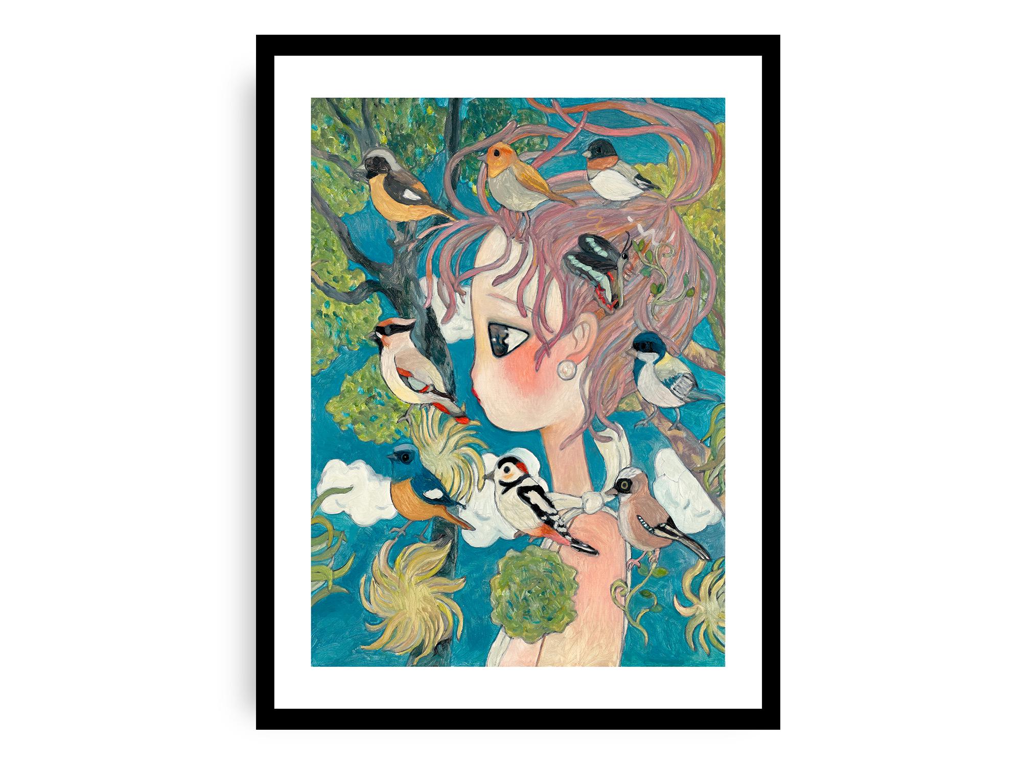 Aya Takano - Keep Increasing the Forest Land Forever, Giclee Print