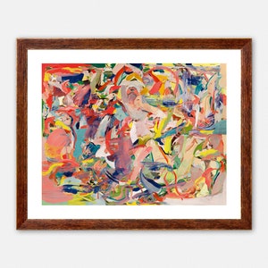 Cecily Brown - El regreso a casa, impresión giclée de bellas artes, póster abstracto