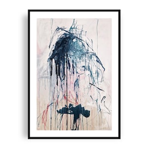 Tracey Emin - Shower, Fine Art Giclee Print, Abstract British Contemporary Art Poster