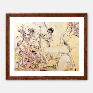 Cecily Brown - Venti milioni di innamorati, stampa giclée artistica, poster astratto