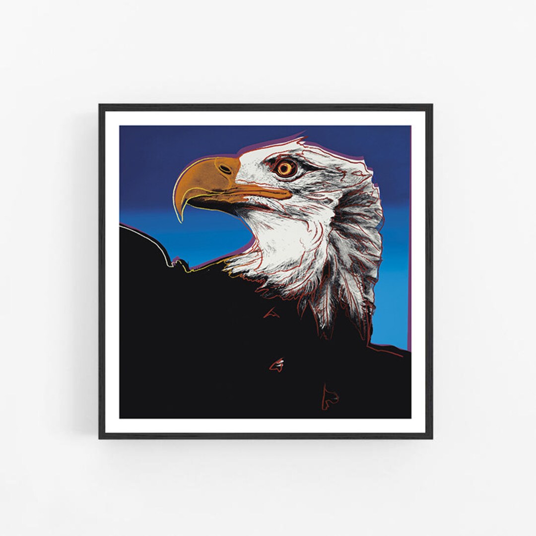 Andy Warhol - Bald Eagle, Endangered Species Portfolio, Giclee