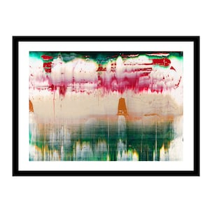 Gerhard Richter - Fuji, Impresión Giclée de Bellas Artes, Póster de Arte Abstracto Alemán