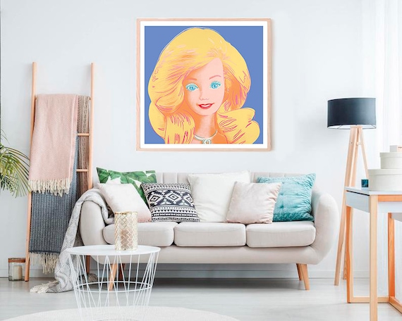 Andy Warhol - Barbie, Fine Art Giclee Print, Doll Poster - Etsy