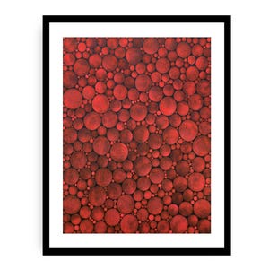 Yayoi Kusama - Dots / Impresión Giclée de Bellas Artes / Gran Formato / Decoración de Pared, Póster de Arte Pop Contemporáneo / Arte Abstracto