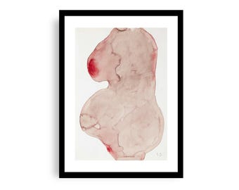 Authentic Louise Bourgeois exhibition poster - Virtues