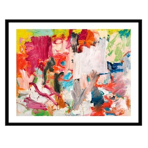 Willem de Kooning - Untitled 25 | Fine Art Giclee Print | Large Format Wall Decor, Abstract Expressionism Art Poster