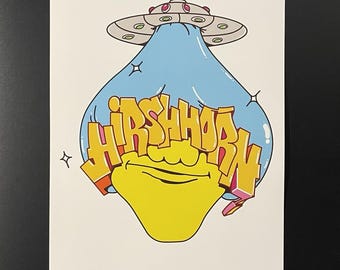 OS GEMEOS - Original Exhibition Poster, Hirshhorn Museum, Rare, Open Edition, Collectible Street Art Grail