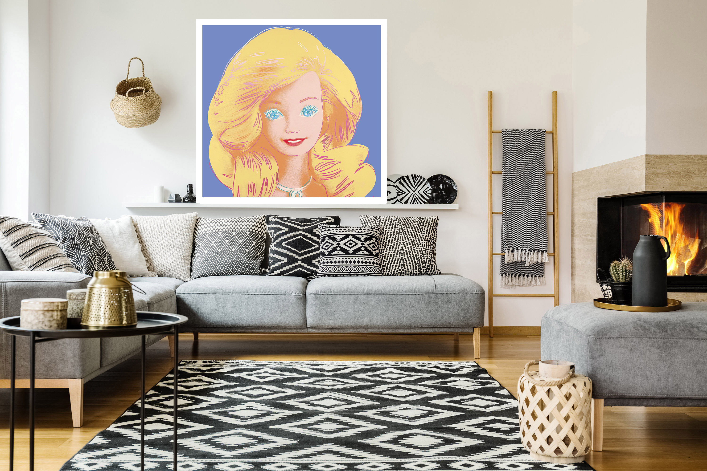 Andy Warhol - Barbie, Fine Art Giclee Print, Doll Poster - Etsy