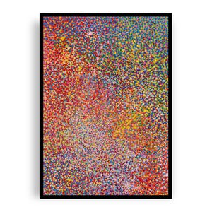 Damien Hirst - Velo della tenerezza materna, stampa giclée artistica, poster d'arte puntinista