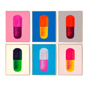Damien hirst pill - Etsy 日本