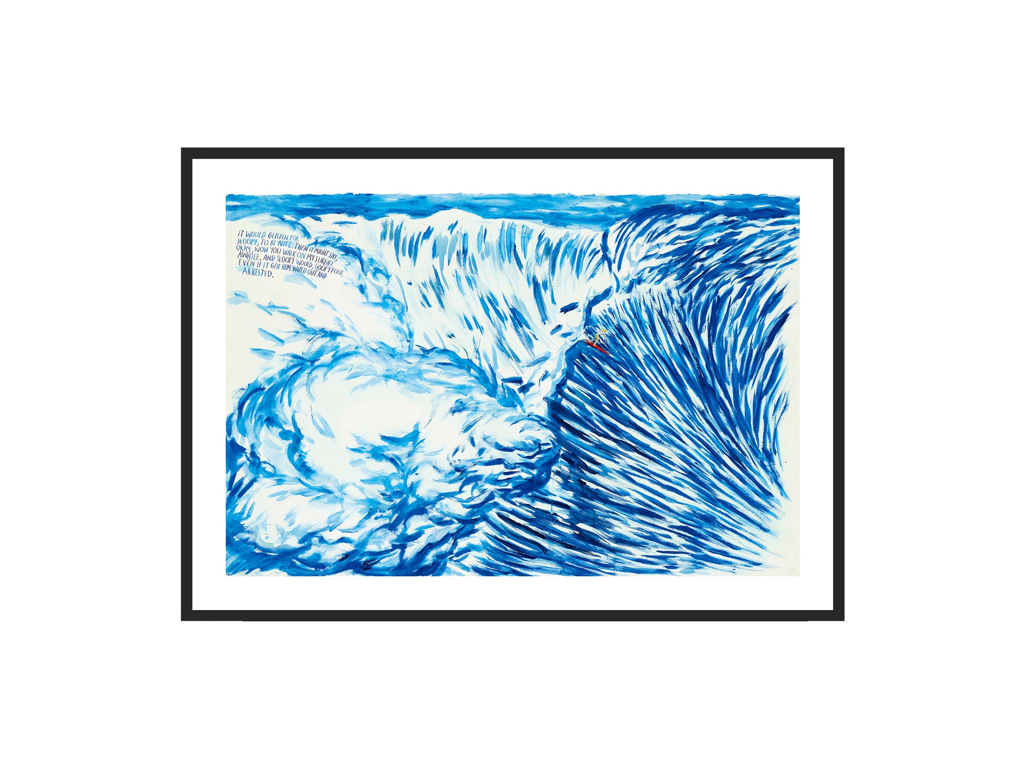 レイモンド・ペティボン ポスター A2版 It Would Glisten Raymond Pettibon Print - Etsy