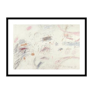 Cy Twombly - Zonder titel 1959, Fine Art gicleeprint, abstracte poster