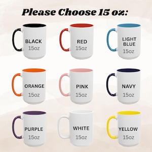 Custom Hidden Message Mug Personalized Coffee Mug Gift Best Friend Coworker Retirement Tea Cup Christmas Humorous Funny Gift Men Women MG02 imagem 4