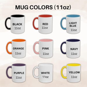 Custom Hidden Message Mug Personalized Coffee Mug Gift Best Friend Coworker Retirement Tea Cup Christmas Humorous Funny Gift Men Women MG02 imagem 3