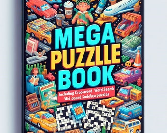 Neues Puzzle-Mega-Bundle - Über 100 Puzzles, darunter Sudoku-, Kreuzworträtsel- und Wortsuchrätsel