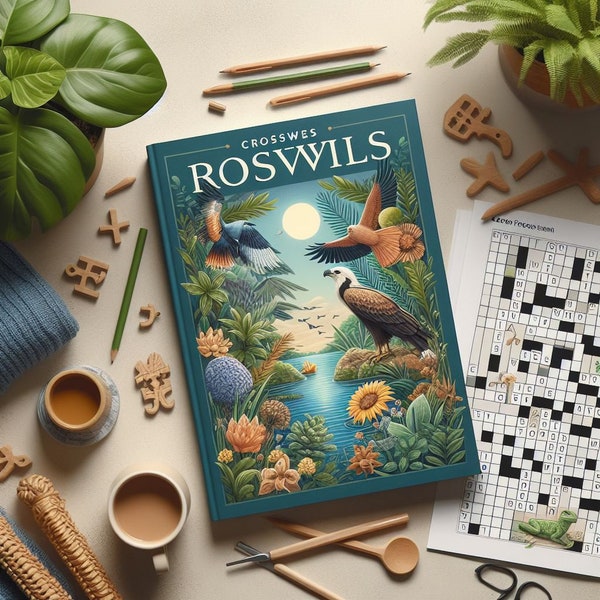 Nature Themed Crossword Puzzle Pack