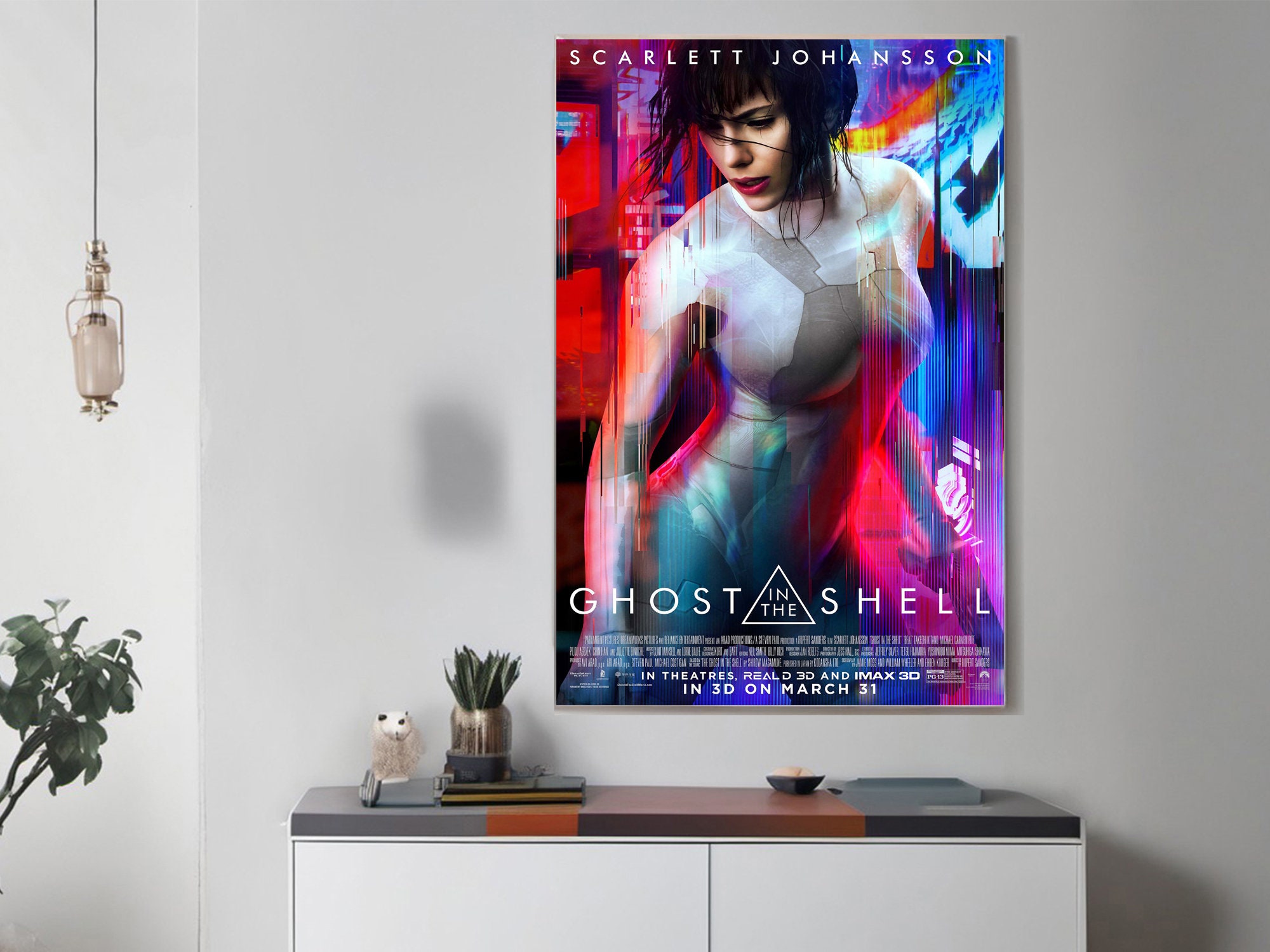 ghost in the shell movie poster