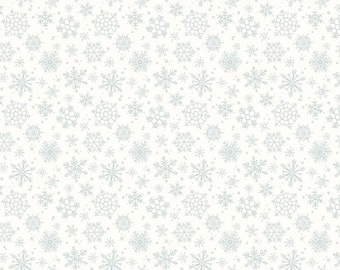 Magical Winterland Snowflake Snow- C14944- Riley Blake Designs- Winter- Snowflake- Holiday- Christmas- Quilting Cotton Fabric