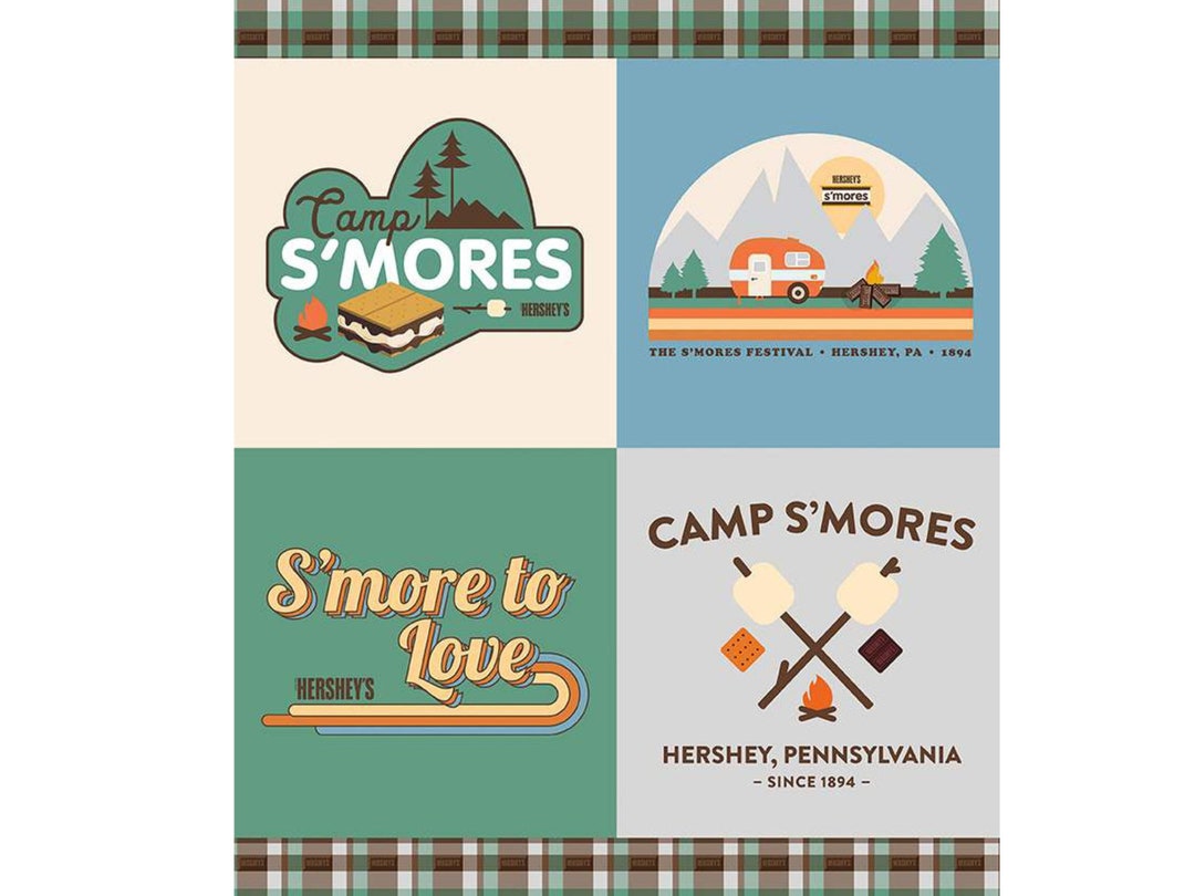Camp S'mores Panel- P13628-- Riley Blake Designs-hershey's S'mores ...