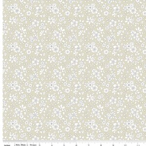 Flower Show Maddsie Sihouette Pebble - Liberty Fabrics - PER QUARTER METRE Flower Show Maddsie Sihouette Pebble - Liberty Fabrics - PER QUARTER METRE
