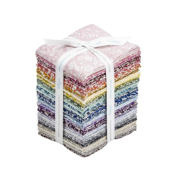 The Emily Belle Collection Fat Quarter Bundle by Liberty Fabrics for Riley Blake Designs-Precut- Quilting Cotton Fabric