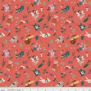 Thimbelina & the Sewing Fairies Sewing Fairies Nectar CD16861-Riley Blake Designs- Fairy- Quilting Cotton Fabric