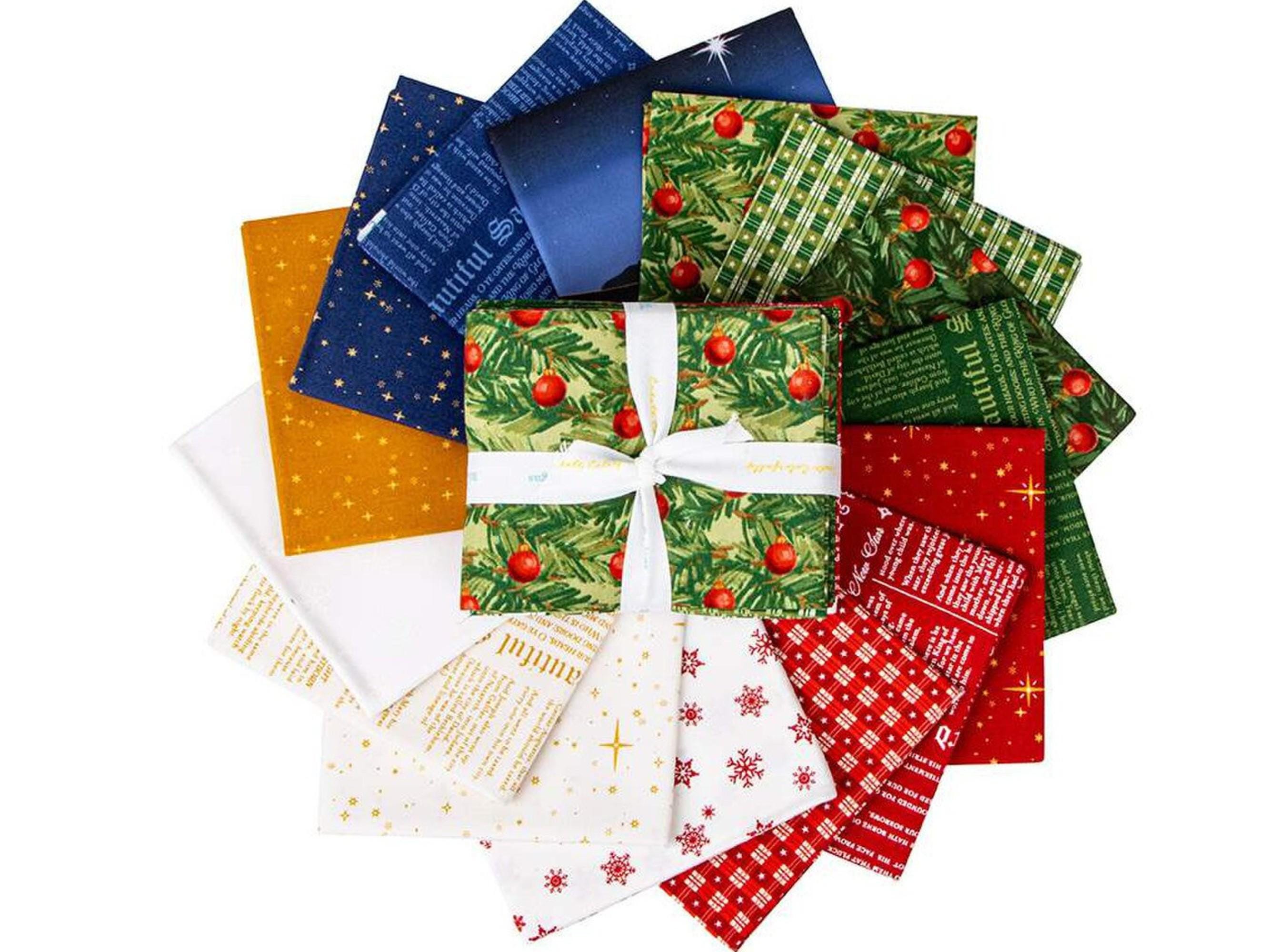Christmas Wishes Fat Quarter Bundle- FQ-15040-15- Riley Blake Designs ...