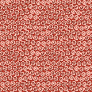 Christmas Is in Town Peppermints Red-C14743- Riley Blake Designs- Peppermint Candy- Red & White- Christmas- Holiday- Quilting Cotton Fabric