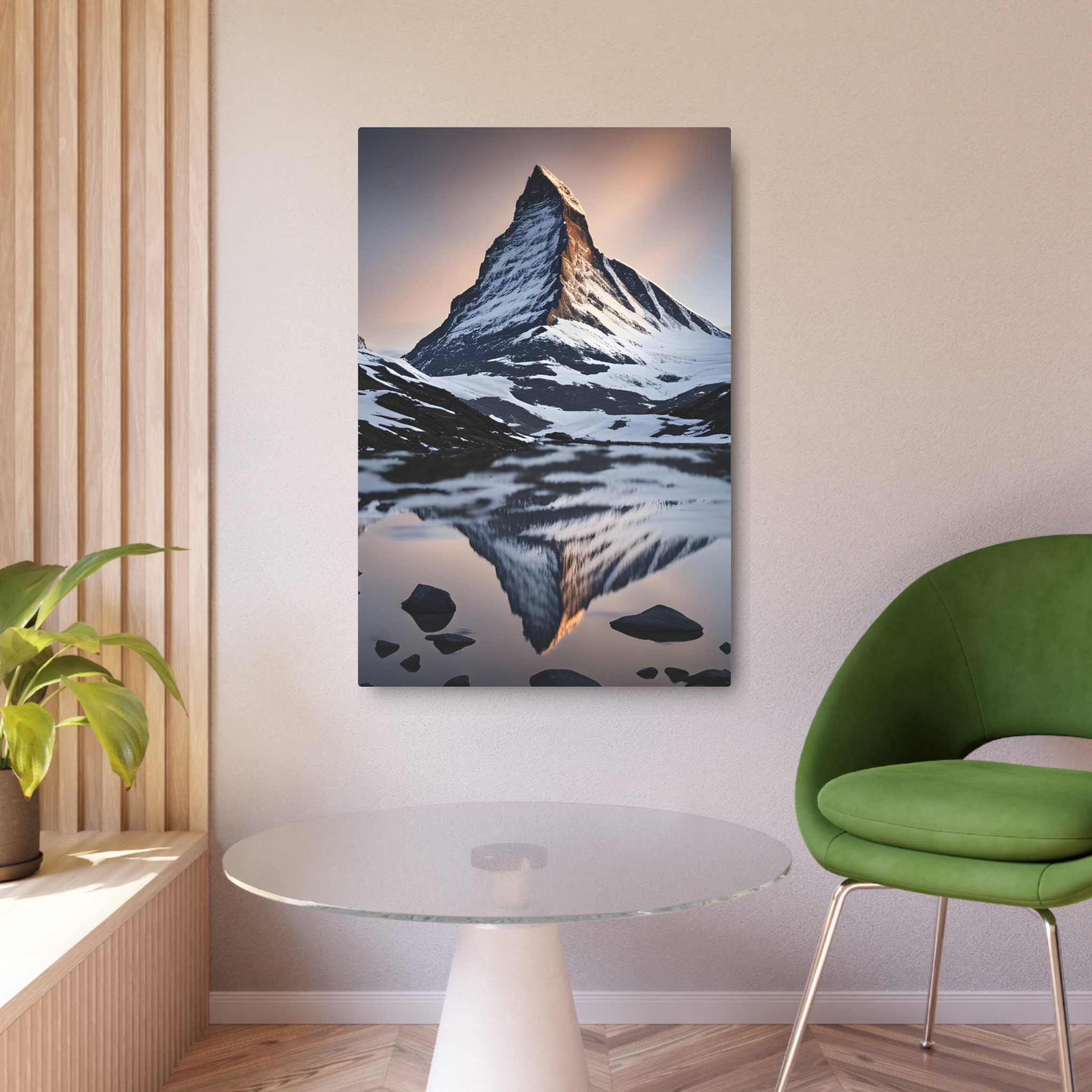 Printable Matterhorn Digital Download Mountain Landscape Wall Art for