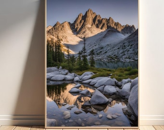 Impresión de paisajes encantadores: Fotografía de viajes a Washington (Descarga digital)