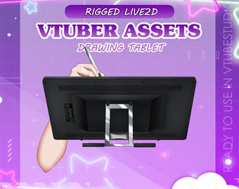 Vtuber Drawing Tablet Asset: Live2D Tracking with Pen Toggle