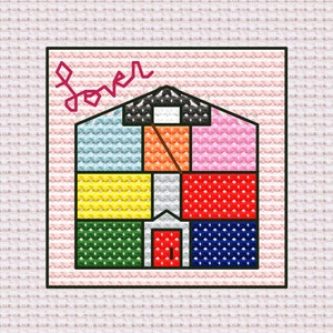 Lover Cross Stitch Pattern