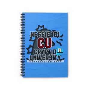 Nessie 101 - Loch Ness Monster Cryptid Universiteit notitieboekje
