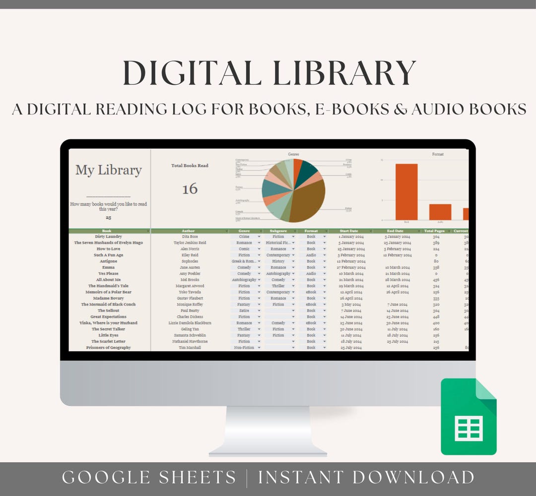 Digital Reading Bookshelf and Library for Books, Audiobooks & E-books ...