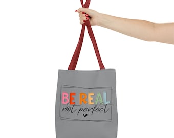 Grey Be Real Hand Bag, Hand Tote