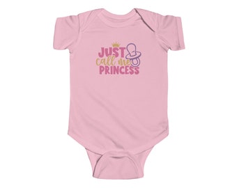 Princess Infant Fine Jersey Bodysuit