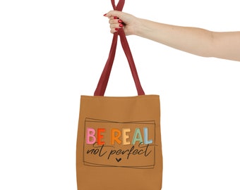 Brown Be Real Hand Bag, Hand Tote